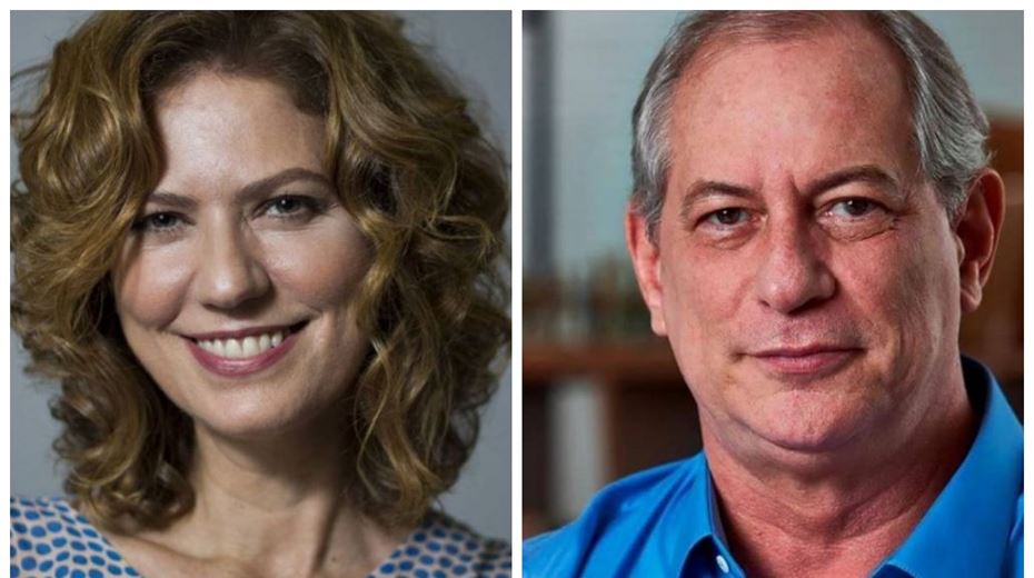 Patricia Pillar tem ajudado Ciro Gomes durante a campanha