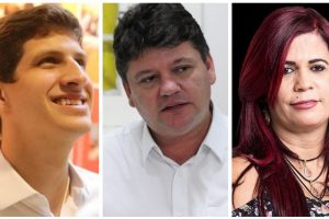 João Campos, Slleno Guedes e Gleide Angelo