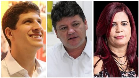 João Campos, Slleno Guedes e Gleide Angelo