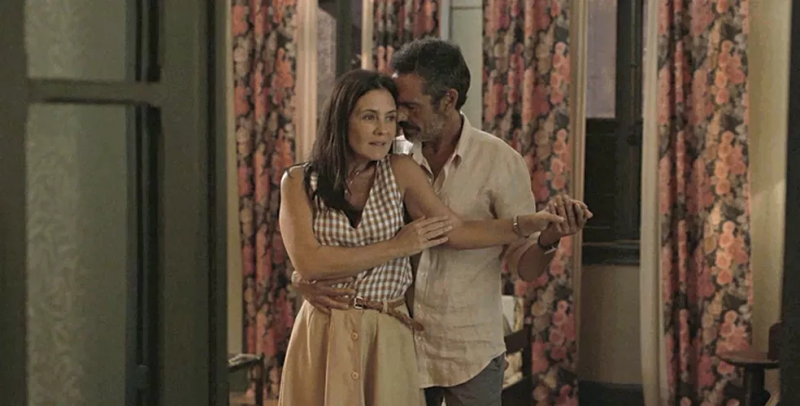 Filipe Duarte e Adriana Esteves viveram par romântico em novela - Foto: Reprodução/TV Globo