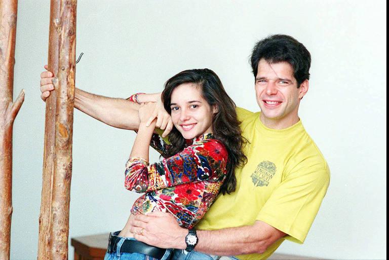 Daniella Perez e Raul Gazolla 