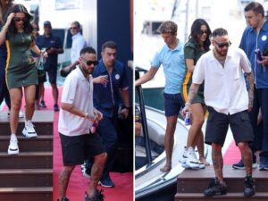 Bruna Biancardi acompanha Neymar