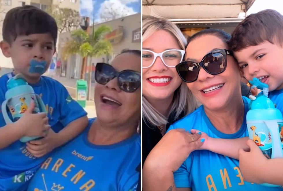 VÍDEO: Sósia de Marília Mendonça se encontra com filho da cantora Marília Mendonça