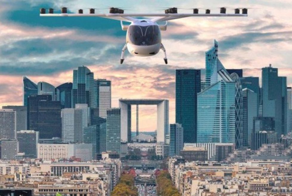 Ein elektrisches Flugtaxi könnte bei den Olympischen Spielen 2024 in Paris sein Debüt geben