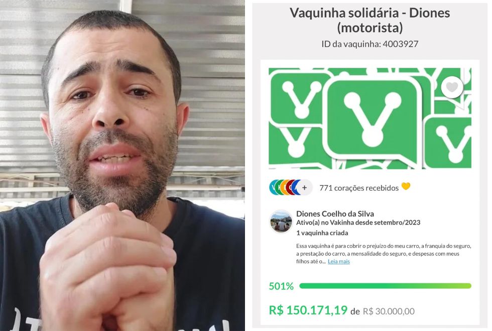 Kayky Brito: Motorista arrecada quase R$ 200 mil e encerra vakinha Motorista