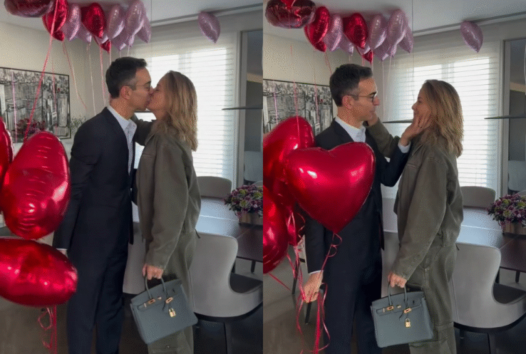 César Tralli celebra aniversário de Ticiane Pinheiro: “O amor está no ar!”