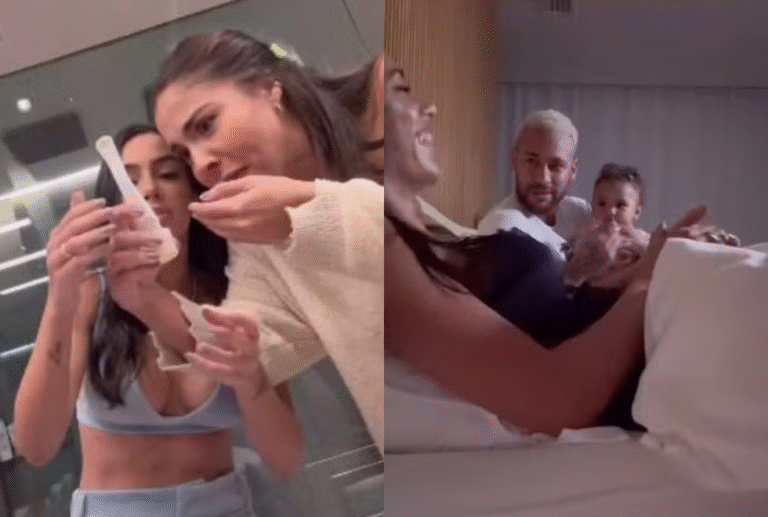 Bruna Biancardi mostra reação de Neymar ao descobrir segunda gravidez bruna