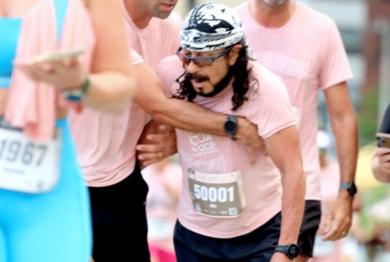 Bell Marques passa mal durante corrida em Fortaleza bell