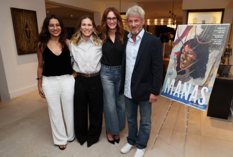 Julia Roberts e Sean Penn promovem filme brasileiro ‘Manas’ em Hollywood