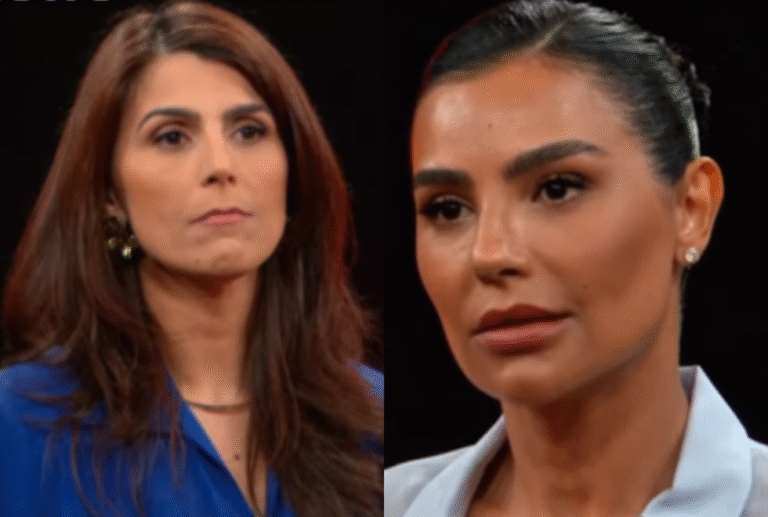 Cíntia Chagas chama linguagem neutra de ‘aberração’ e Manuela d’Ávila rebate cintia