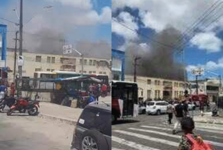 Incêndio atinge hospital em Fortaleza, e bebês são retirados em incubadoras