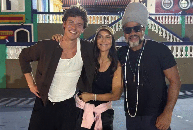 Ivete Sangalo leva Shawn Mendes para conhecer Carlinhos Brown em Salvador