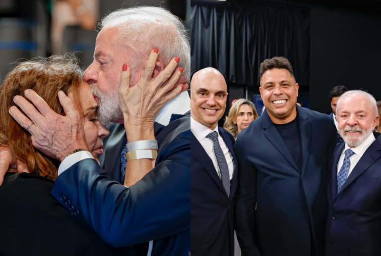 Lula, Alckmin e Alexandre de Moraes participam de lançamento do “SBT News”