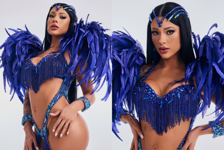 Rayane Figliuzzi, namorada de Belo, desabafa após perder posto de musa da Vila Isabel