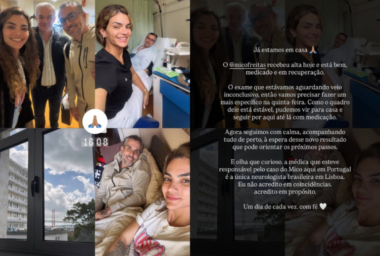 Marido de Kelly Key recebe alta hospitalar após sofrer um AVC