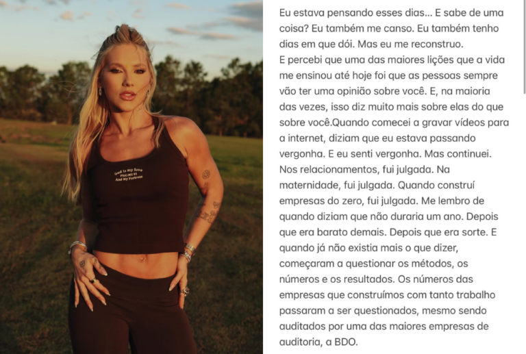 Virginia faz desabafo horas antes de reportagem apontar investigação da PF