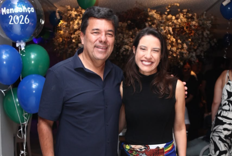 Mendonça Filho celebra 60 anos e Raquel Lyra prestigia festa