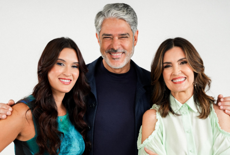 Fátima Bernardes entrevista ex-marido William Bonner em videocast