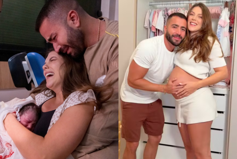 Rafa Marques, filho de Bell Marques, celebra nascimento da primeira filha